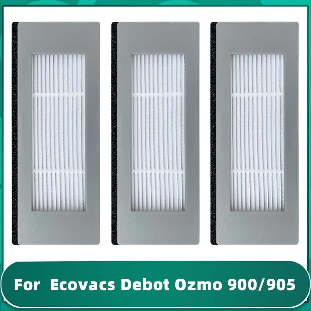 Ecovacs Debot OZMO 900 DN55 905 롤러 사이드 브러시 필터 걸레 천 로봇 진공 청소기 액세서리 호환