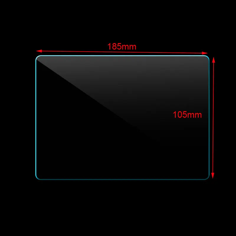Universal Tempered Glass Screen Protector Film for Tablets and E-readers