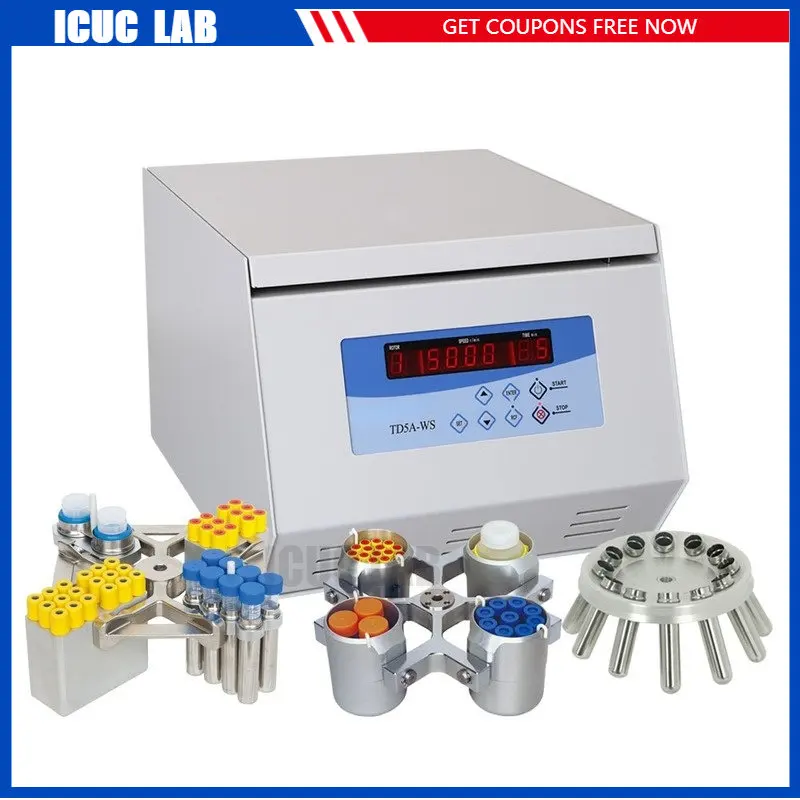 Td5A-Ws Centrifuga Universale Della Banca Del Sangue Della Macchina Della Centrifuga A Bassa Velocità Del Benchtop Utilizzata Nel Laboratorio Dell'Osp