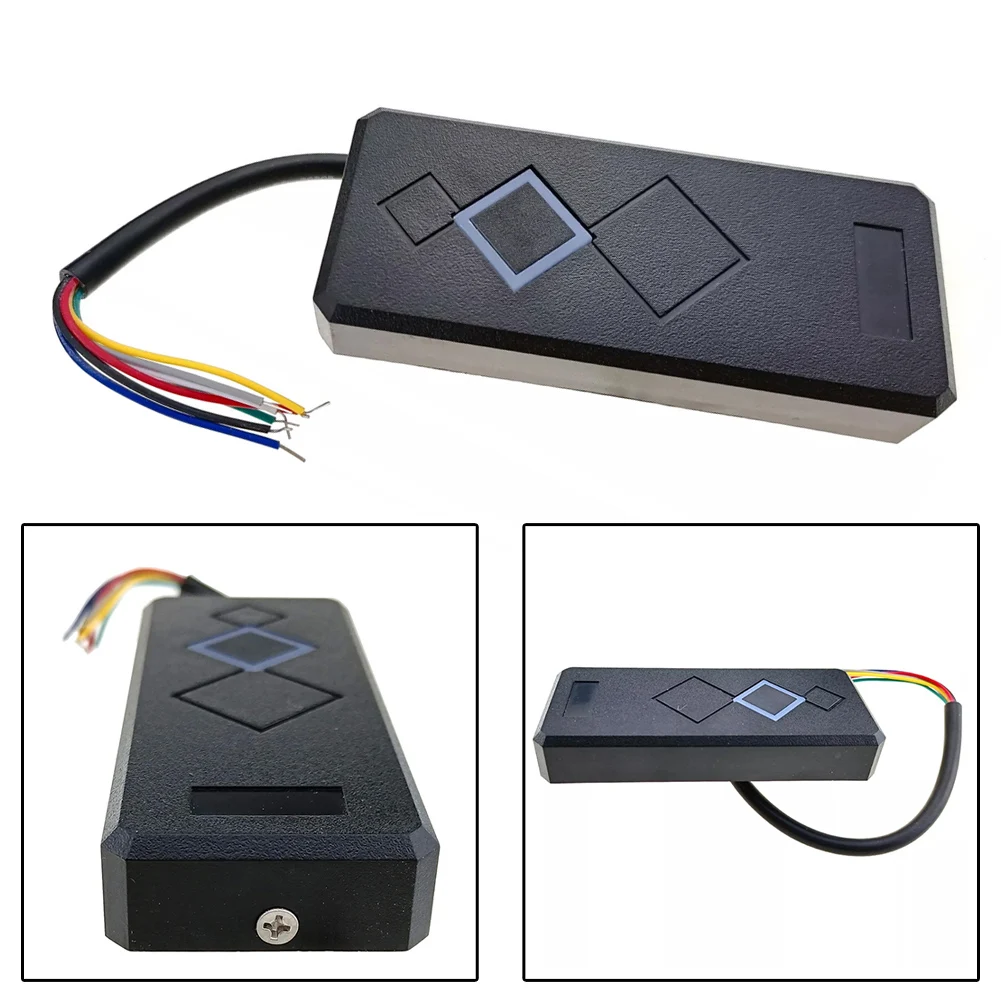 

Door Access RFID Reader 125KHz ID EM Card Entry For Wiegand 26 34 Control Board LED Indicators Security Card Access Control Read