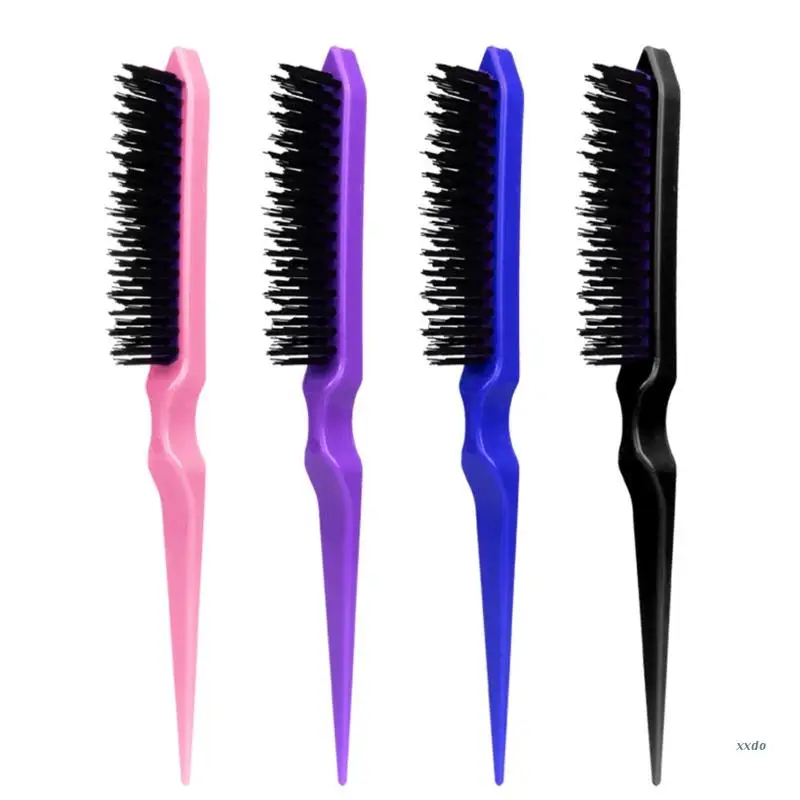 

Professional Hair Brushes Comb Teasing Back Combing Hair Brush Slim Line Hairdressing Styling Tool for Women Men