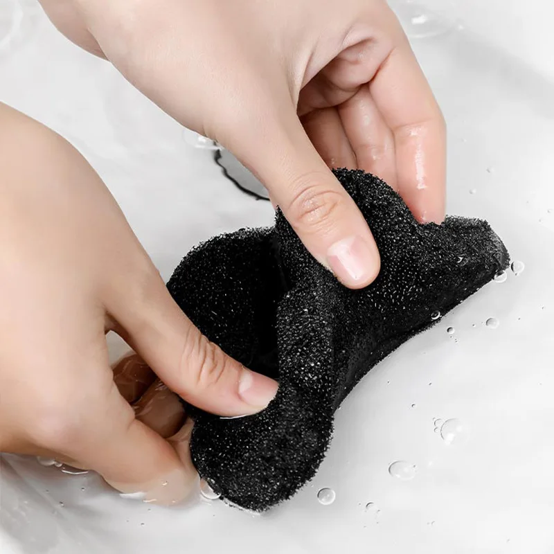 2-6Pcs Pet Hair Remover Bear Shape Laundry Balls Washing Machine Lint Catcher Reusable Clothes Sofa Cat Dog Fur Cleaning Sponge