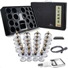 24 Pieces Vacuum Cupping Cup Body Massager Suction Cups Set Plastic Vacuum Cupping Pump Therapy Cans for Massage Health Care 1