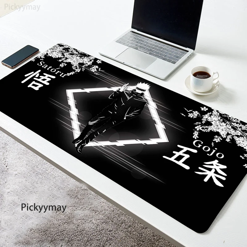 

Jujutsu Kaisen Anime Mouse Pad Mause Large Mousepad Pc Accessories Computer Keyboard Desk Mat Carpet Gojo Satoru PC Mausepad XXL