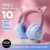 Gradient wireless Headphones RGB cute cat ear Bluetooth Earphones with microphone Stereo Music Game Earphone Girls Kids Gifts Gradient wireless Headphones RGB cute cat ear Bluetooth Earphones with microphone Stereo Music Game Earphone Girls Kids Gifts