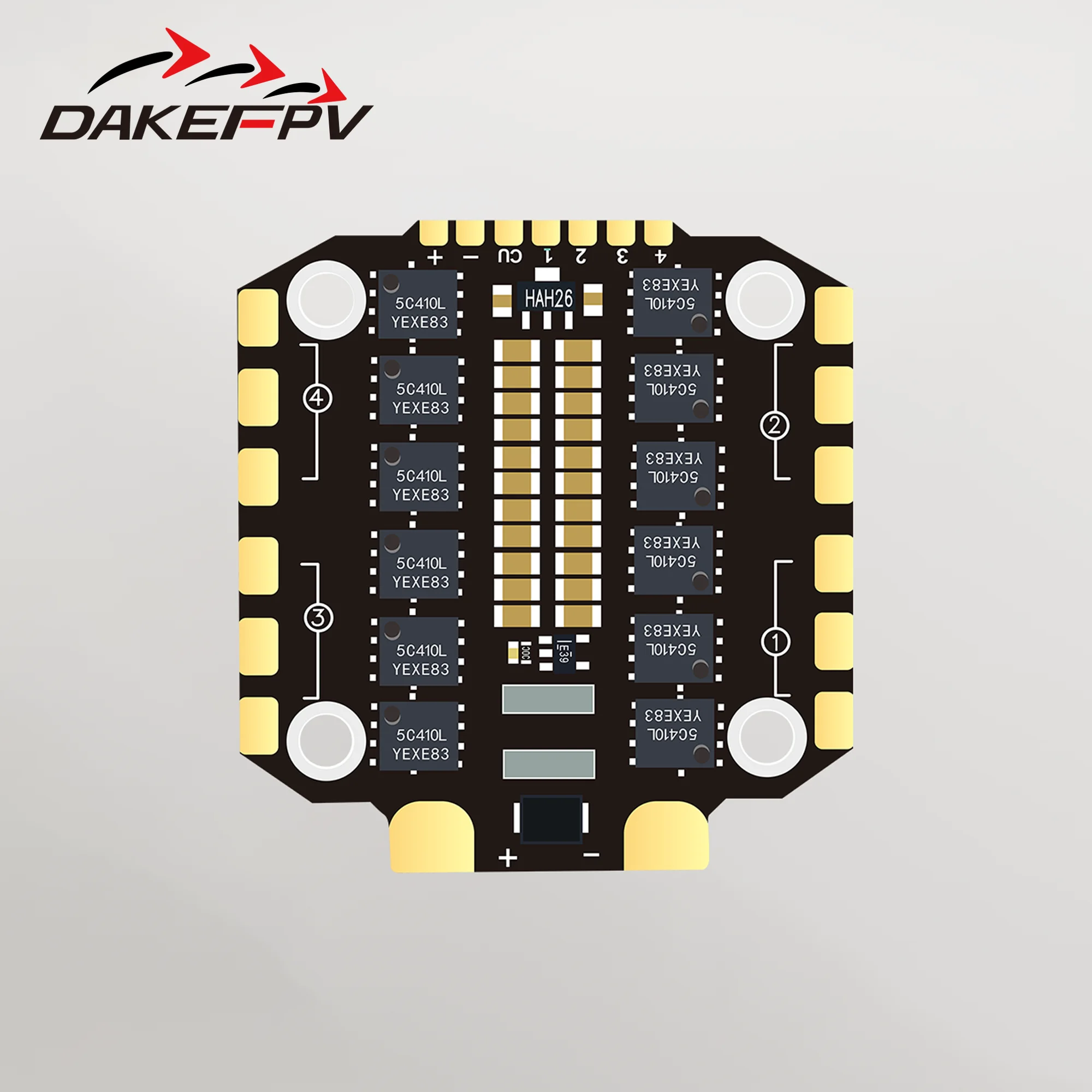 ESC 12S 70A + H743 Flight Controller Stack pour FPV Drone