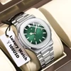 New Casual Business Man Silver Clock Men Luxury Watch Automatic Watches Mens Fashion Quartz Wristwatches Orologio Uomo 2026