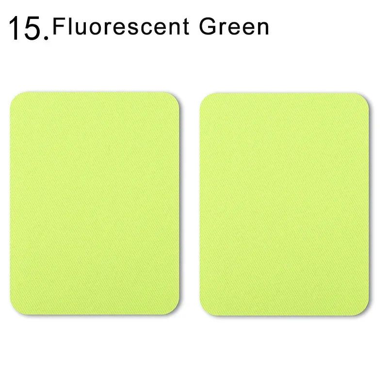 Set of 4 Multi-Colored Iron-On Fabric Patches for Clothing Repair and Decoration