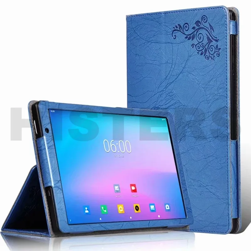 

Рельефный чехол для TOSCiDO T151 P101, 10,1-дюймовый планшетный ПК на базе Android, магнитная Обложка с ремешком на руку