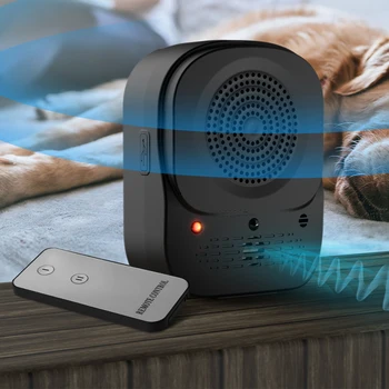 Ultrasonic Dog Barking Stop Device 4 Level Stop Barking Training Device 49FT Dog Deterrent for Small Medium Large Dogs 2