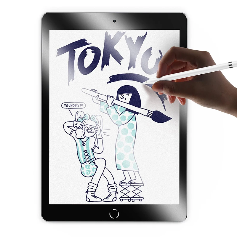 Filme de Desenho de Papel Fosco para Lenovo Tab M10 hd 2nd Hfd Plus P11 Pro 11.5 Pad Plus 2023 P12 Pro Protetor de Tela de Pintura de Escrita Anti-mancha Impermeável Anti-impressão Digital - Imagem 3