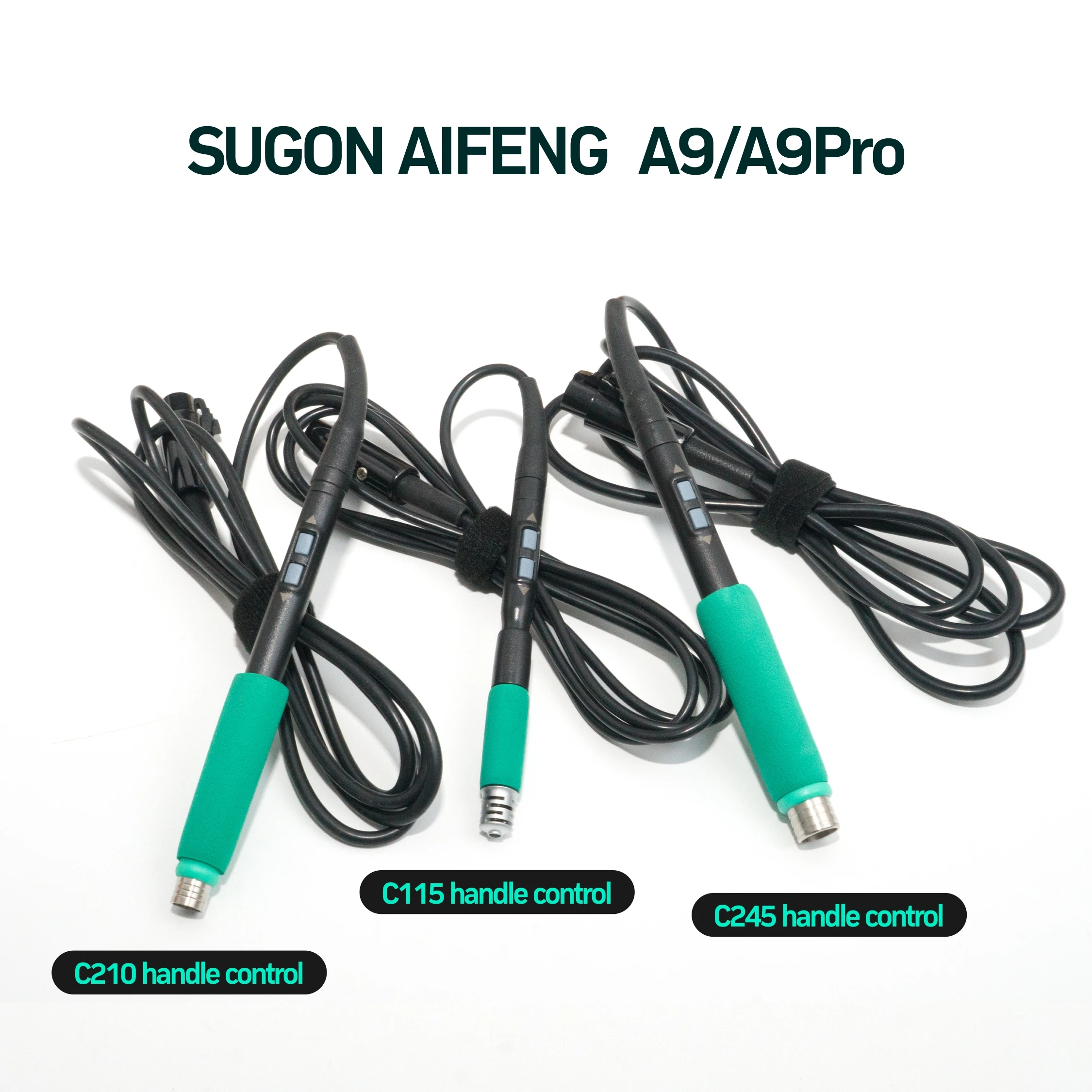 Sugon Aifen A9 Soldering Station Handle Soldering Iron Tips Soldering Handle for JBC C115/C210/C245 Replacement Iron Kit masterxu kaisi k 508 smart soldering iron extension for original jbc module c245 c210 c115 handle nano tip support dual handle