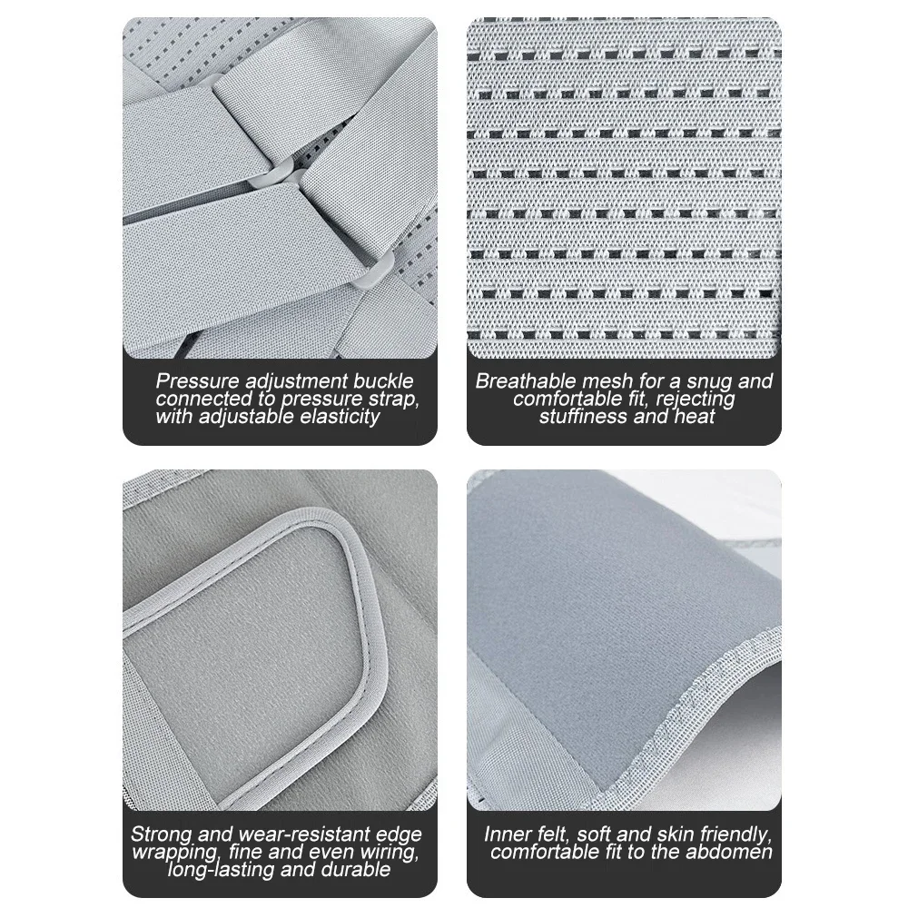Rückenstütze zur Linderung von Schmerzen im unteren Rückenbereich, Lendenwirbelstützgürtel mit Lendenpolster, ergonomisches Design für Bandscheibenvorfall, Ischias – Detail 10