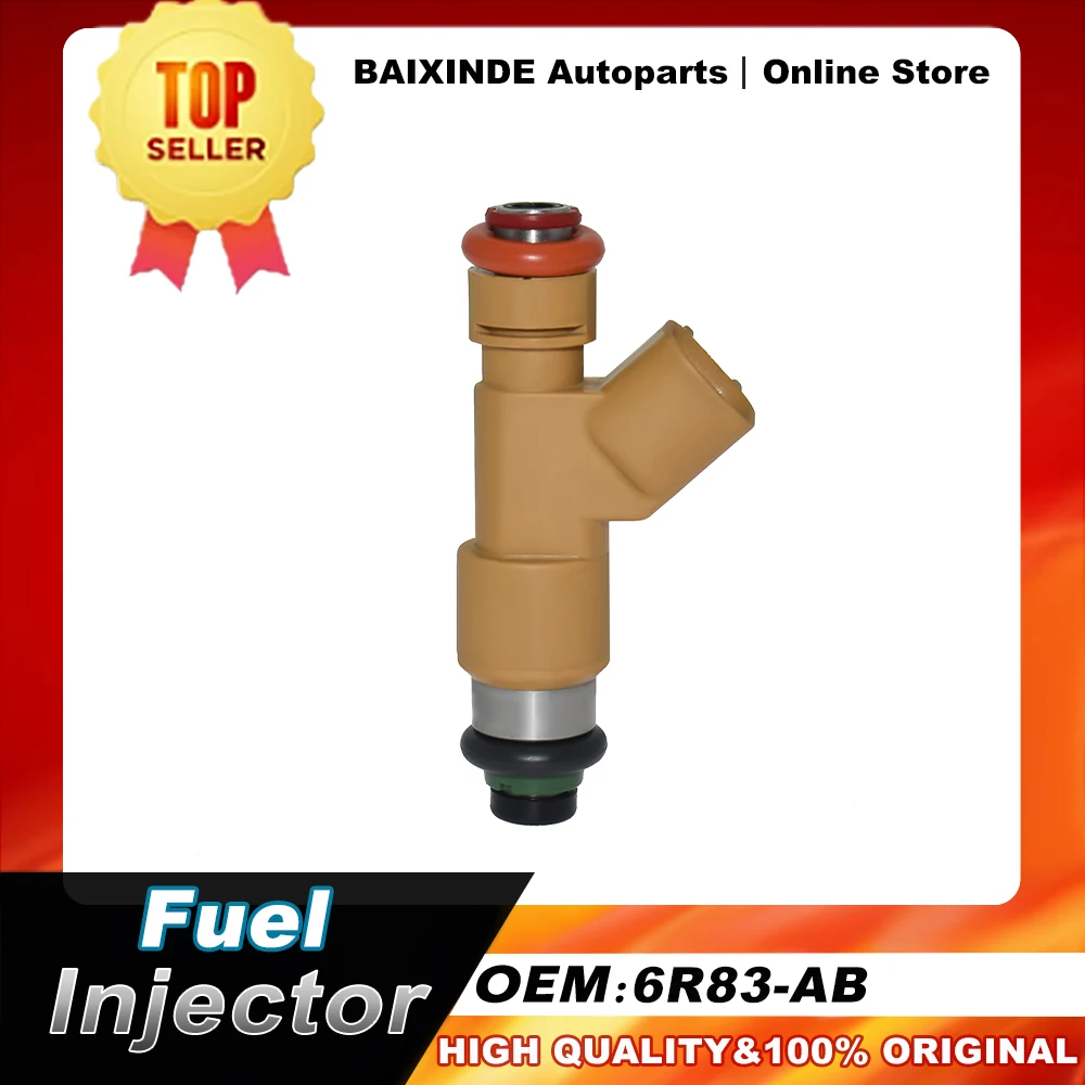 Oem 6R83-Ab 6 R83Ab Ugello Iniettore Carburante Per 2006-2010 Jaguar Xf Xj8 Xk Vanden Plas S-Type 4.2L V8 Accessori Auto