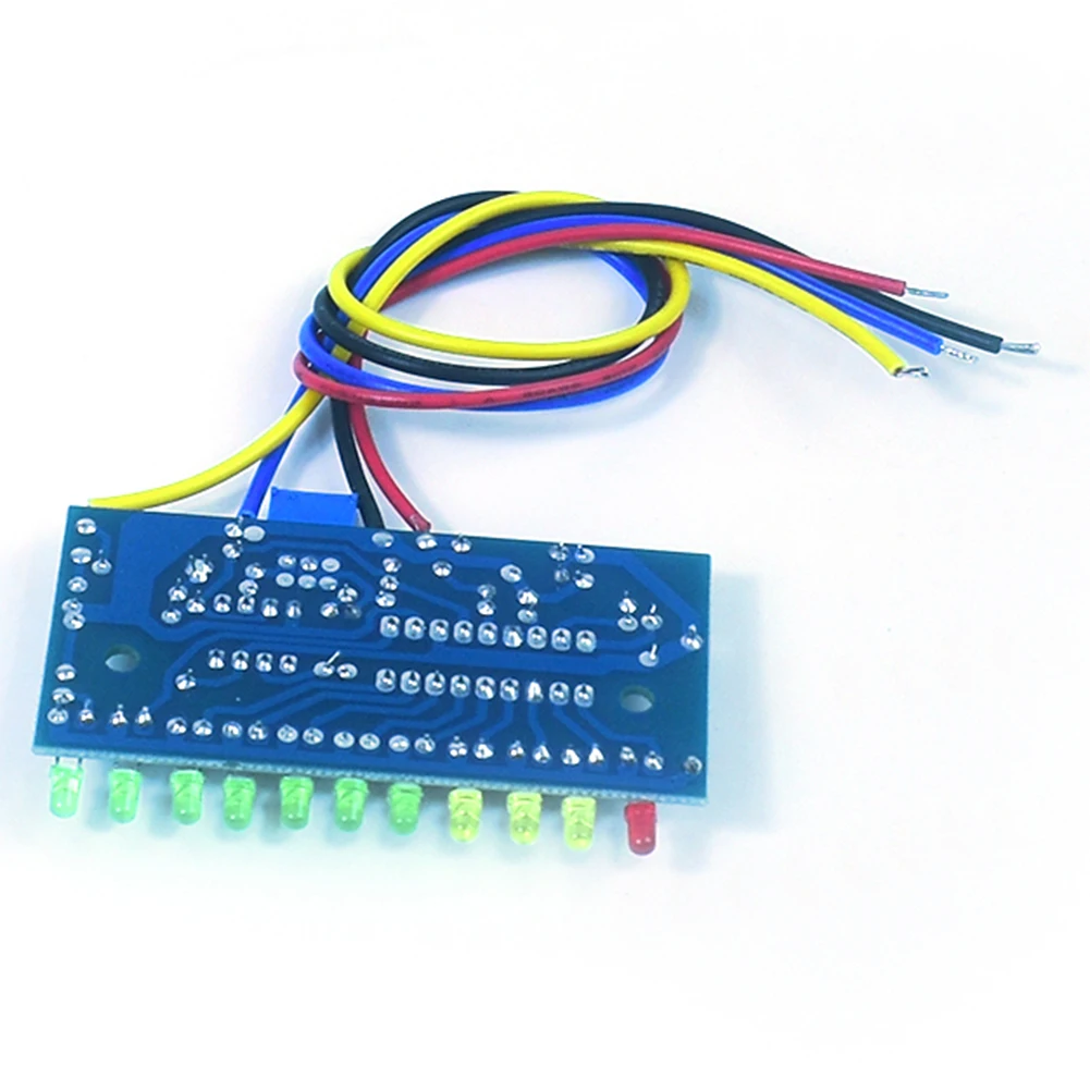 【NEW】 LM3915 10 LED Audio Level Indicator VU Meter Preamp Power ...