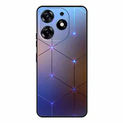 Wolf Lion Soft Silicone TPU Back Cover Case for -Infinix Smart8 Plus (01)