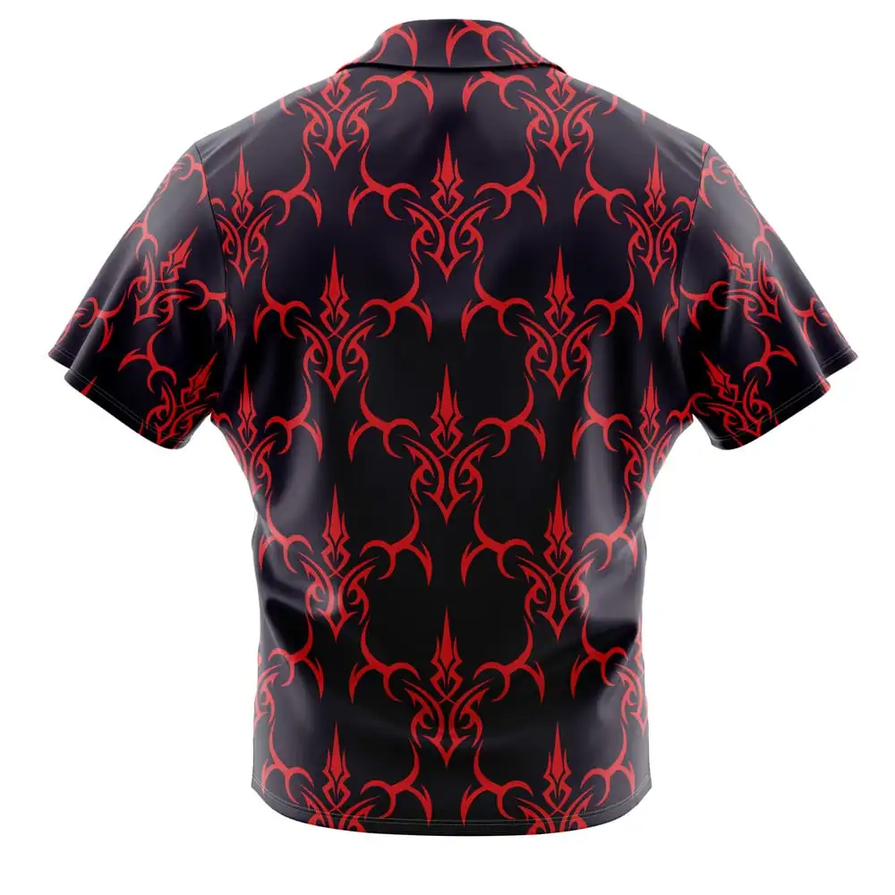 Kyojuro Rengoku Demon Slayer Button UpHawaiian ShirtFashion Trend Breathable Loose Versatile Casual Sports Summer Men