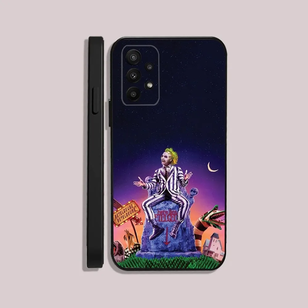 thumbnail image 1 of Movie B-BeetlejuiceS 2 Phone Case For Samsung S24,23,22,30,21,10,9,Ultra,Plus,Lite,FE,5G Black Soft Case, 1 of 4