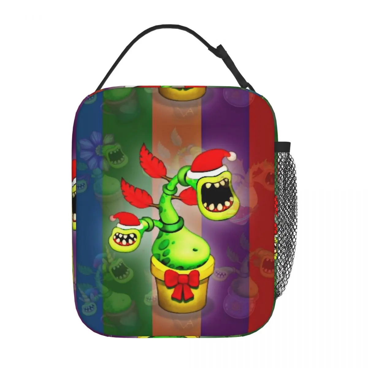 My Singing Monsters Games Thermal Insulated Lunch Bags for Travel Portable Food Bag Container Thermal Cooler Food Box