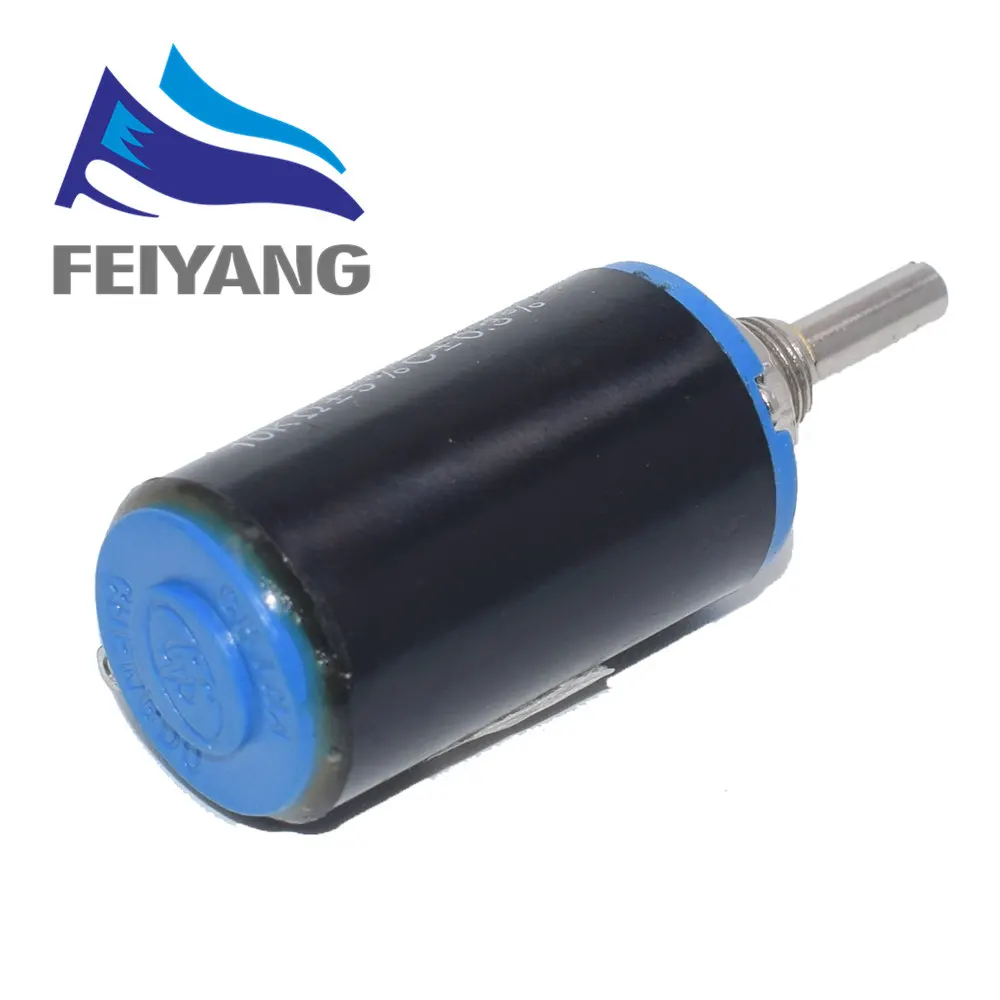 Multiturn Potentiometer 1pcs WXD3-13-2W 103 Shaft Dia 1K/2.2K/3.3K/4.7K/5.6K/10K/22K/33K/47K/100K Ohm Rotary side