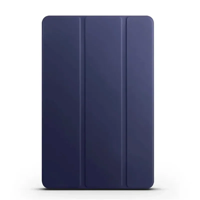 Premium 11 Flip Stand Magnetic Silicone Tablet Case - Soft Liquid Back Cover