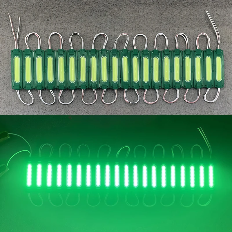 COB LED Module DC24V 20pcs/lot injection with lens waterproof LED back light for sign channel letter 2W IP65