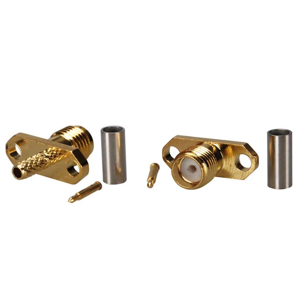 RF Coaxial Connector for Cable RG174 RG316 with Crimp Female