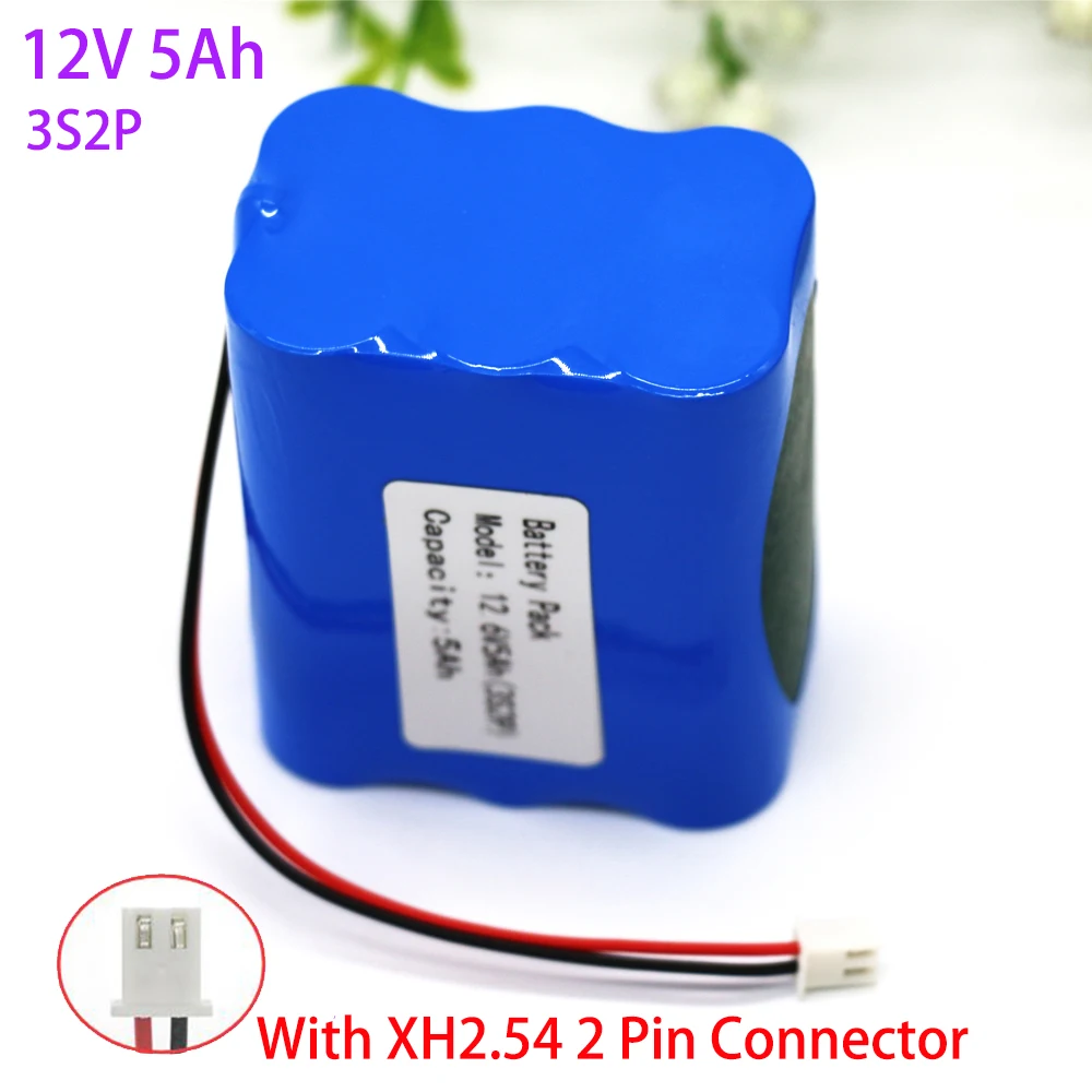 FTJLDC12VBattery3S2P111V126V5000mAh18650LithiumionBattery