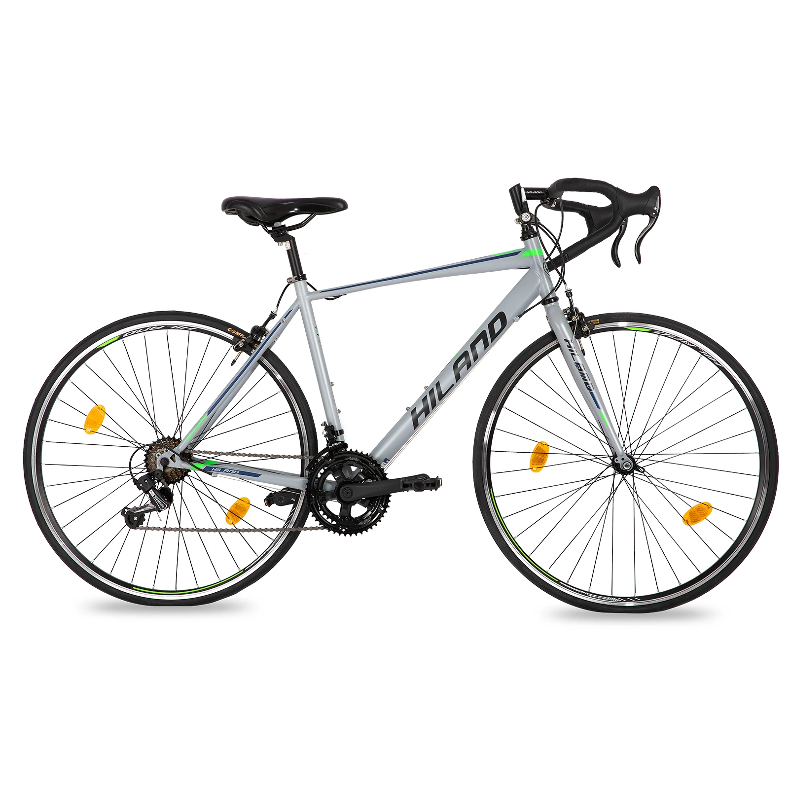 【美品】HILAND ロードバイク 700c ホワイト Lサイズ 2×7 Amazon | HILAND ロードバイク シマノ製21段変速 700C 超軽量