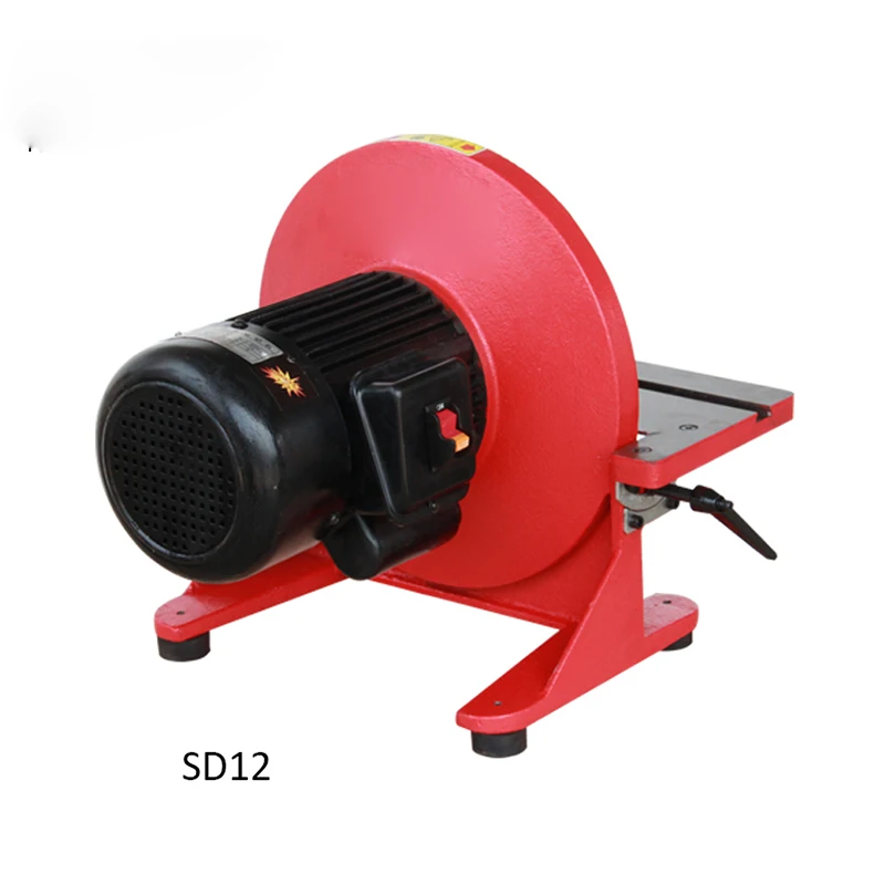 Multifunctional Desktop Belt Sander Portable Sd12 Household Grinder Adjustable Bevel Angle Suitable For Wood & Plastic Polishing