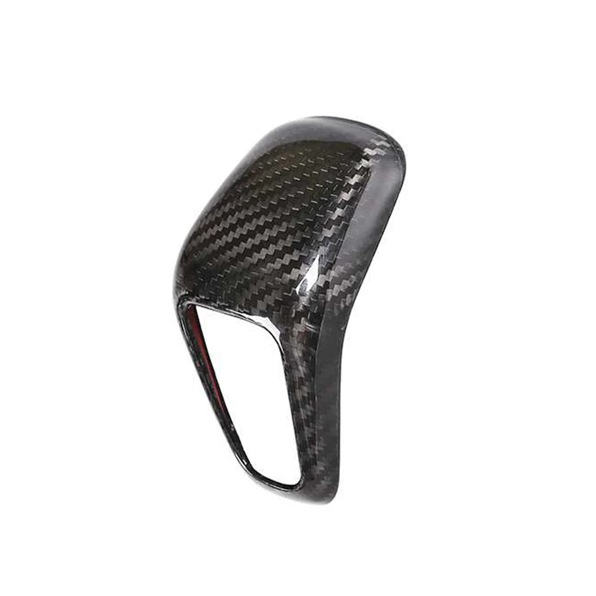 

Dry Carbon Fiber Gear Shift Knob Cover Head Protector Trim for Porsche Cayenne 2018 2019 2020 2021 2022 Accessories
