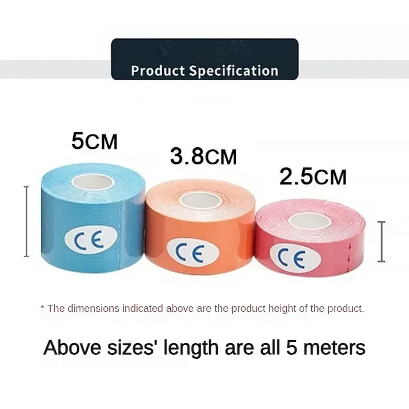 Athletic Elastoplast Sport Strapping Kinesiology Tape for Muscle Pain