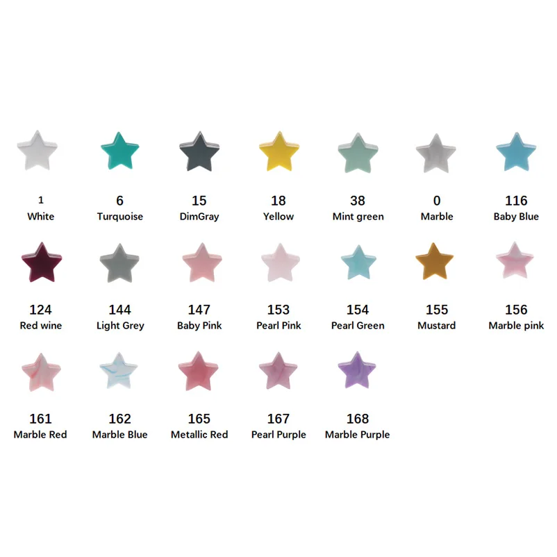 50PCS 하트 실리콘 Teething 비즈 Bpa Free15MM 치아 비즈  씹는 Teething 펜던트 Diy Pacifier 체인 베이비 케어