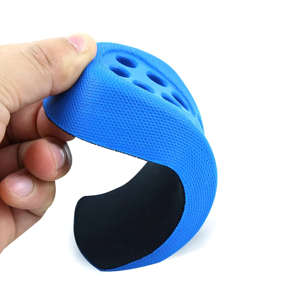 1Pair PU Height Increase Insoles Shock Absorption Heel Cushion Pads Height 2 4cm Anti slip Lift Shoes Inserts For Men & Women