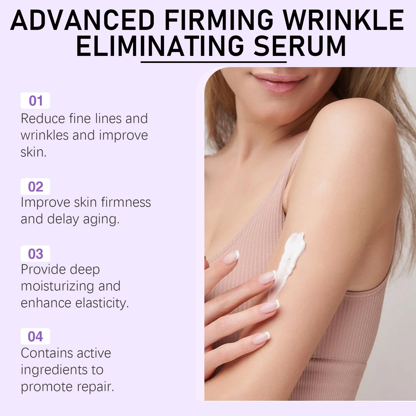 OceAura Retinol Body Lotion Firming Moisturize Anti-Wrinkle Stretch Mark Repair Improve Elasticity Sagging Skin Tightening Cream 5