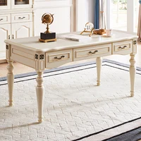 Luxury White Wood Office Desks Modern Asthetic Height Organizer Desk Bedroom Wooden Design Escritorios De Estudio Home Furniture