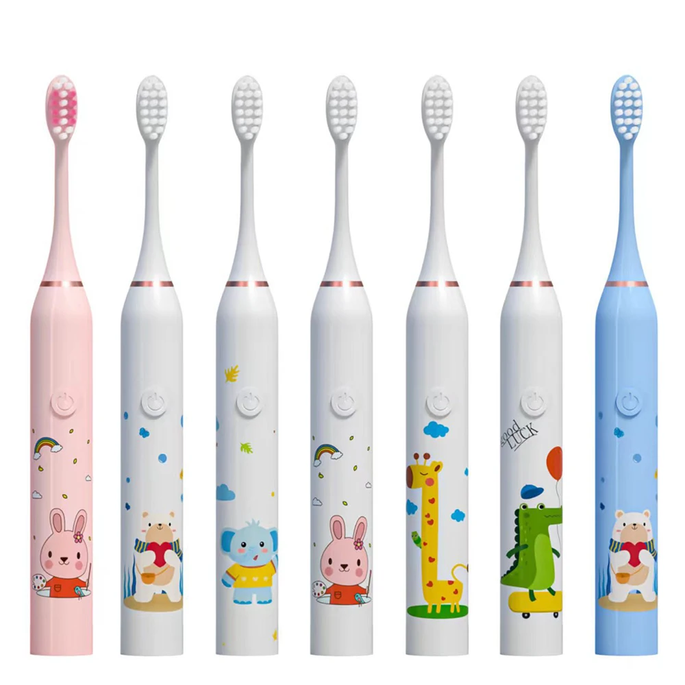 Child Sonic Electric Toothbrush Electric Usb Cartoon Toothbrush for kids Replace kids toothbrush electric toothbrush