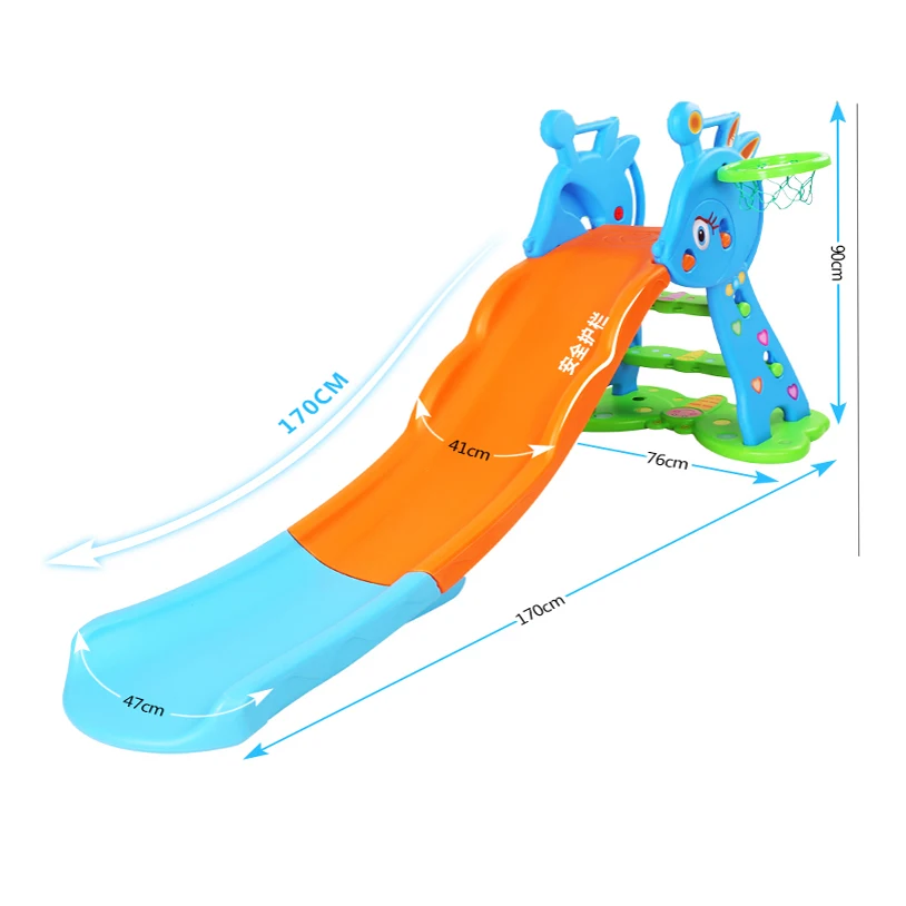 Kids Slide for Toddlers Age 110 Indoor Baby Plastic Slide Outdoor Climber Freestanding Playset