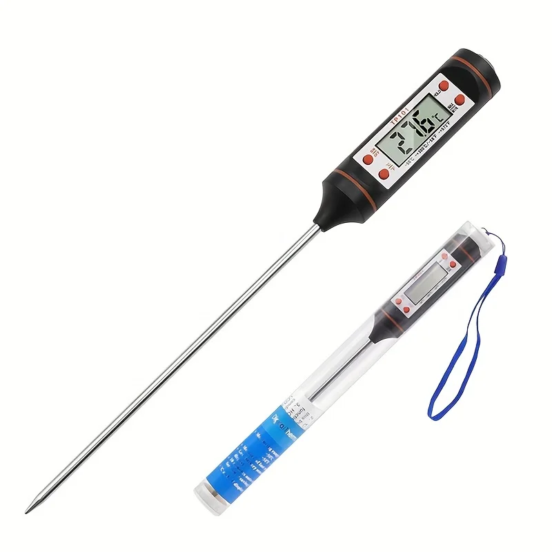 Digital Meat Thermometer with Food Cooking BBQ Probe for Water thumbnail 2