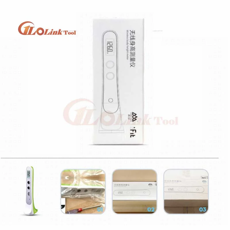 Digital Height Gauge Ultrasonic Stadiometer Height Measuring Device For Kids And Adults