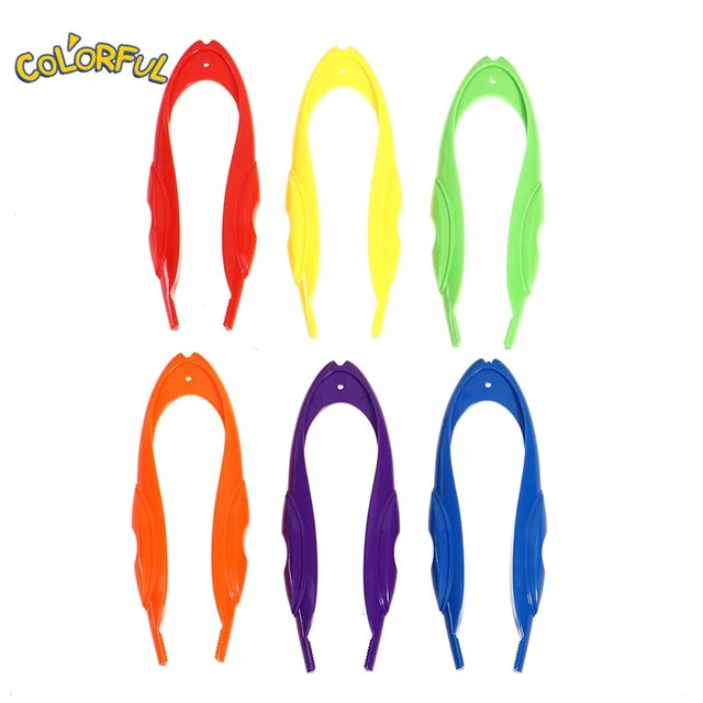 Tweezer / Tongs Montessori Child, Plastic Tweezers For Kids