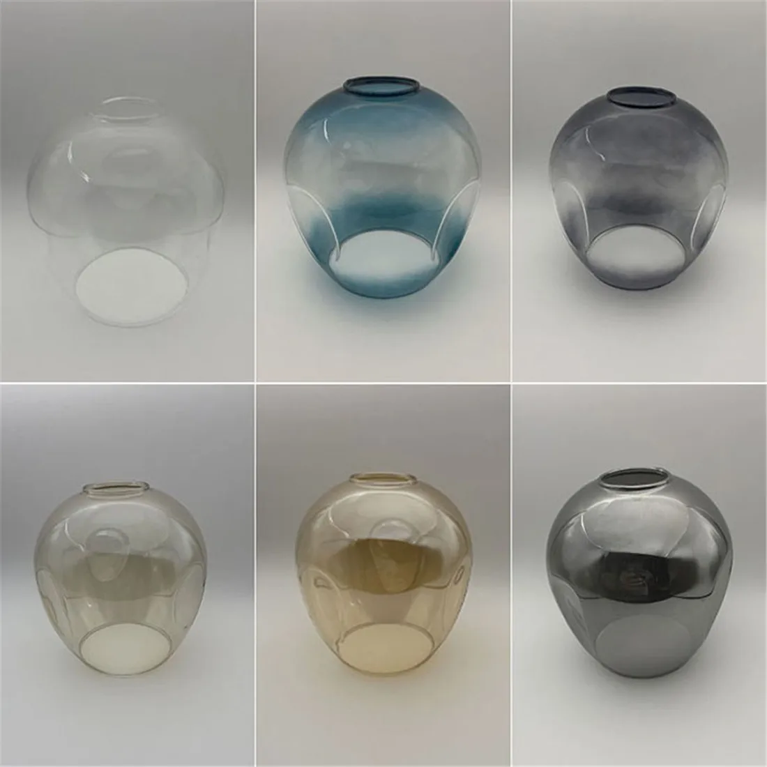 DNA Shades Irregular Chandelier Glass Replacement Lamp shade for Lindsey DNA Geometry small big E27 Lights Cover led chandelier ceiling chandelier spare parts
