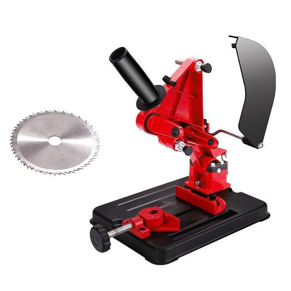 

Angle Grinder Bracket Holder Support For 100-125 Electric Cutter Angle Grinder Cast Iron Base Power Tool Accessory Converter