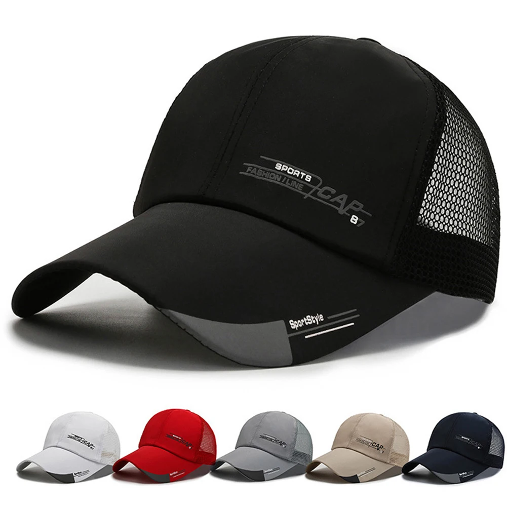 Men/Women Baseball Cap baseball hat sports caps Label-Stick Sunhat Outdoor Breathable Hip-Hop Adjustable Multicolor Sports