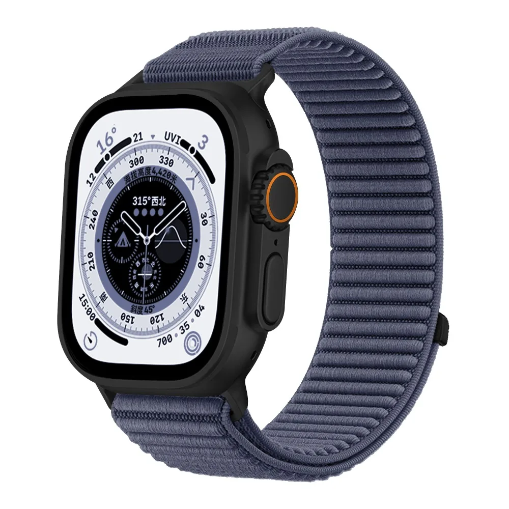 Nylon Loop Strap for Apple Watch - Stylish and Durable Replacement Bracelet