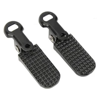 Pédale arrière coordonnante pour vélo électrique, conception pliable, matériau en alliage d'aluminium, motif large, application 5