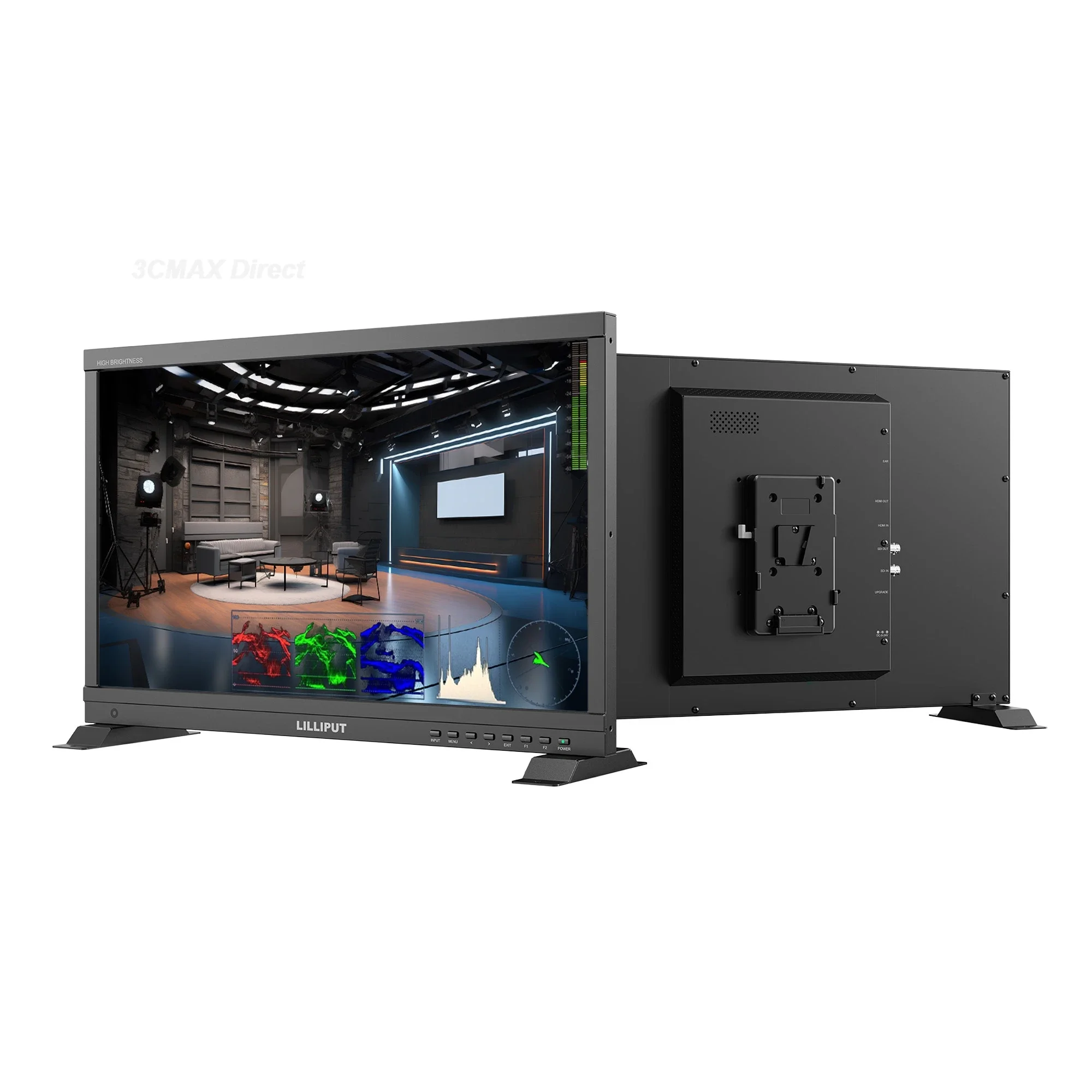 LILLIPUT PVM220S-E PVM220S-H Monitor 21.5 inch 3G-SDI 1080p60 3D-LUT 1920x1080 for Live Stream Recording Monitor