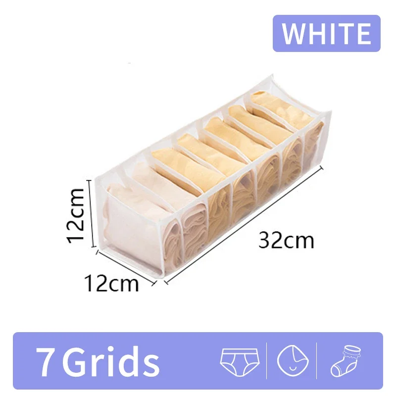 Штани Джинси Ящик для зберігання Ящики Органайзер для нижньої білизни Бюстгальтер Шкарпетки Гардероб Органайзер для одягу Шафа Органайзери для футболок Зберігання