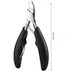 Toe Nail Clippers Cutter Ingrown Toenail Tool Professional Thick Nails Dead Skin Dirt Remover Super Sharp Curved Blade Nail Tool 6