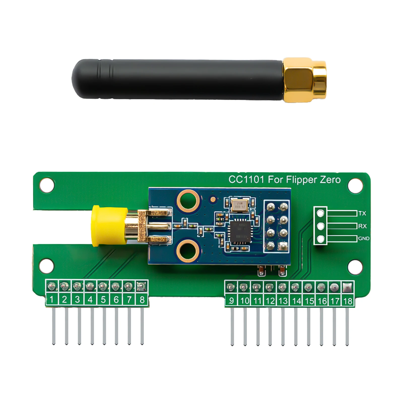Modulo Di Modifica WiFi Multiboard Per Flipper Zero - Opzioni NRF24+ESP32, CC1101, GPIO - Accessori Per Sviluppo